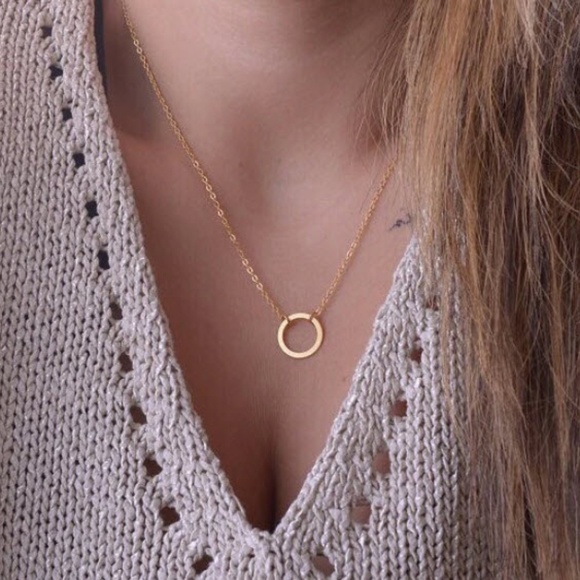 Urban Outfitters Jewelry - 3 for $20 Hoop Gold Necklace
